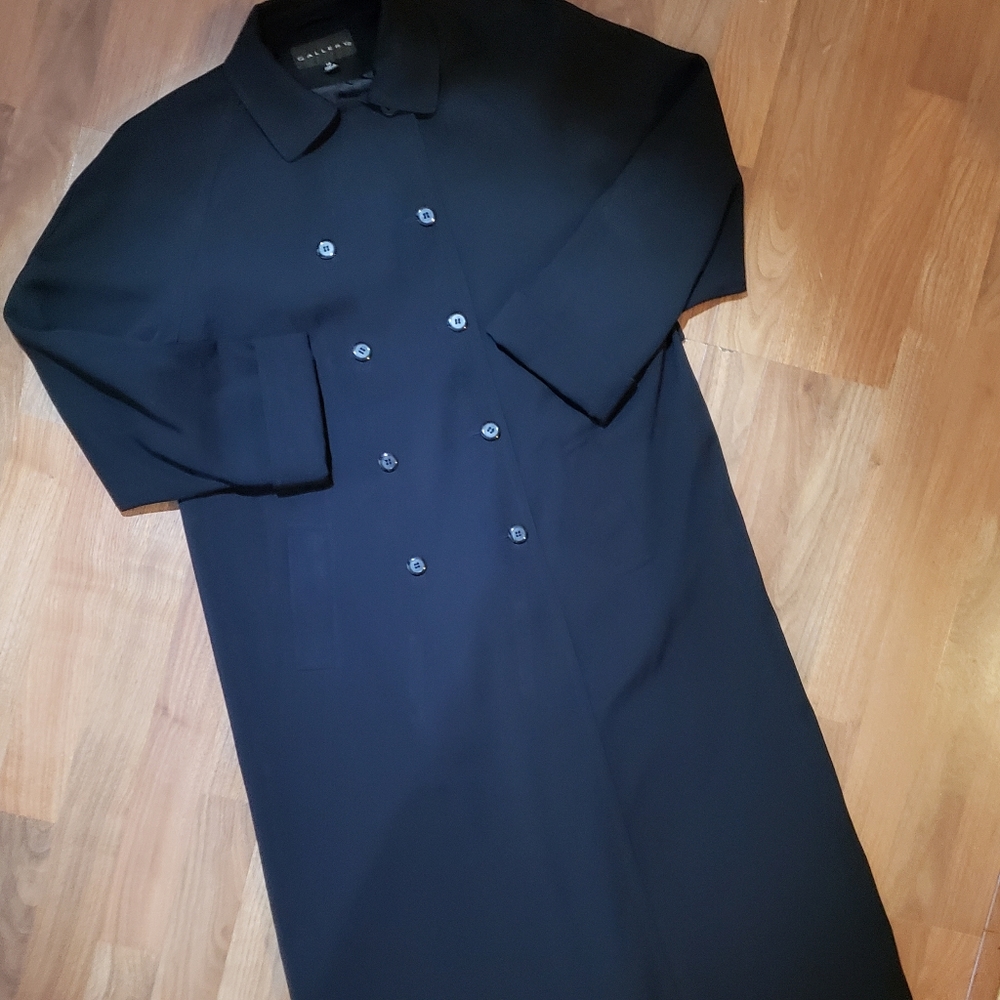 Gallery Double Breasted, Full-Length Coat